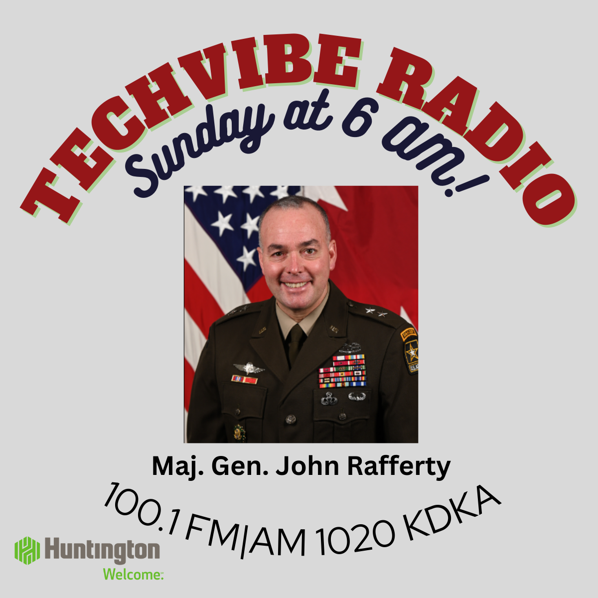 Major General John Rafferty on TechVibe Radio