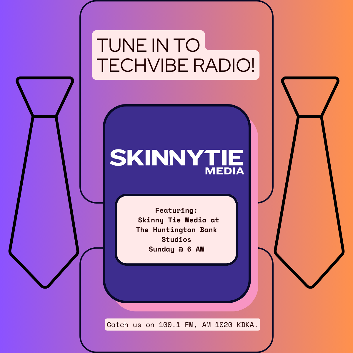 Skinny Tie Media on TechVibe Radio