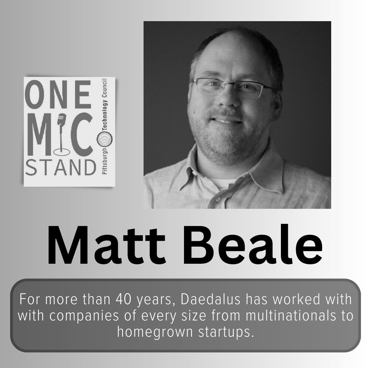 One Mic Stand: Matt Beale Talks About Daedalus' Design DNA